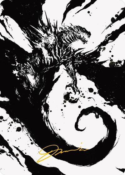 Capricious Hellraiser Art Card - Gold Stamped Signature