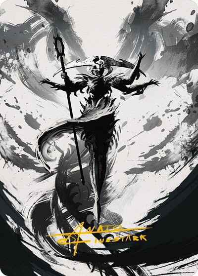 Atraxa, Grand Unifier Art Card - Gold Stamped Signature
