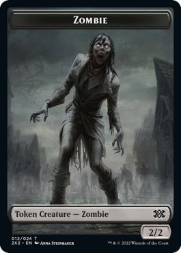 Zombie // Treasure Double-Sided Token