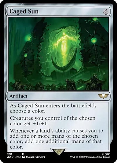 Caged Sun - Surge Foil