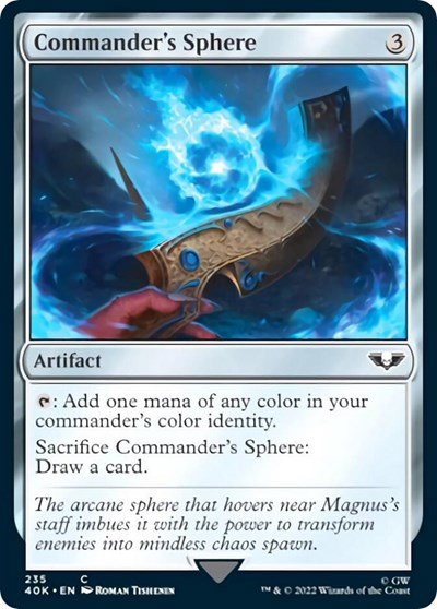 Commander's Sphere - Surge Foil