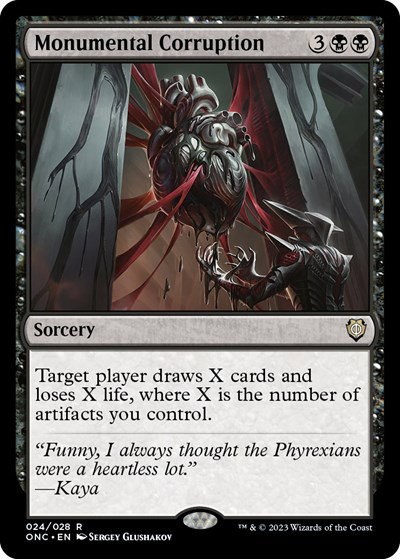 Monumental Corruption - Foil