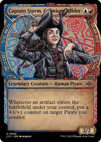 Captain Storm, Cosmium Raider - Foil