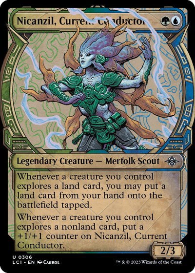 Nicanzil, Current Conductor - Foil