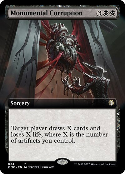 Monumental Corruption - Foil