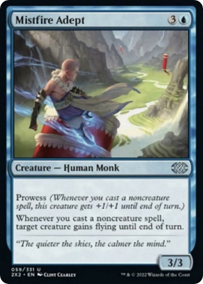 Mistfire Adept - Foil