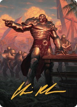 Karn, Living Legacy Art Card - Gold Stamped Signature