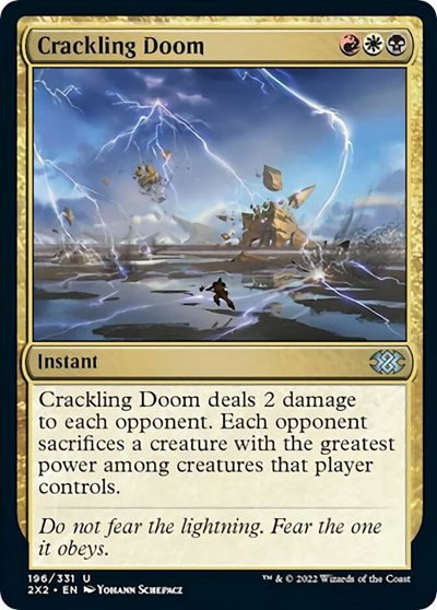 Crackling Doom - Foil