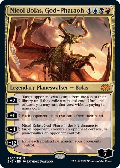 Nicol Bolas, God-Pharaoh - Foil