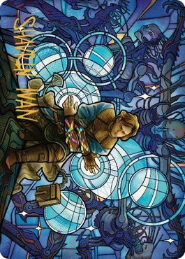 Raff, Weatherlight Stalwart Art Card - Gold Stamped Signature
