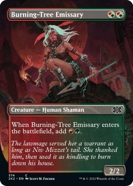 Burning-Tree Emissary - Foil