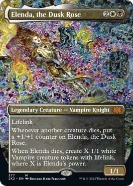 Elenda, the Dusk Rose - Foil