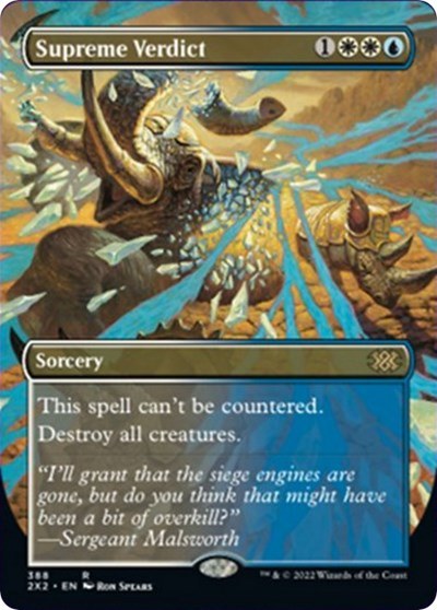 Supreme Verdict - Foil