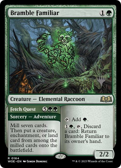 Bramble Familiar - Foil