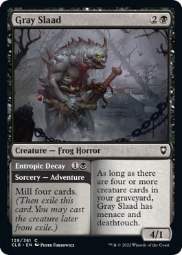 Gray Slaad - Foil