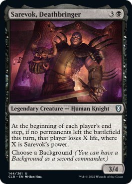 Sarevok, Deathbringer - Foil