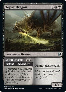 Topaz Dragon - Foil