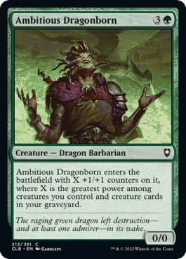 Ambitious Dragonborn - Foil