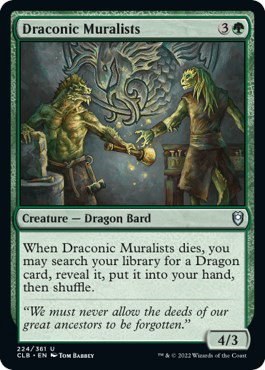 Draconic Muralists - Foil