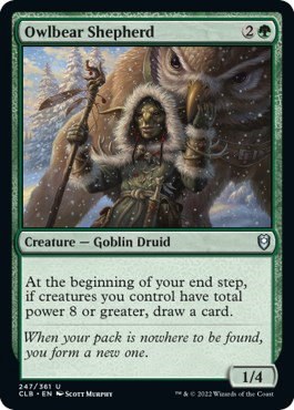 Owlbear Shepherd - Foil