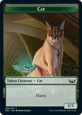 Cat // Angel Double-Sided Token