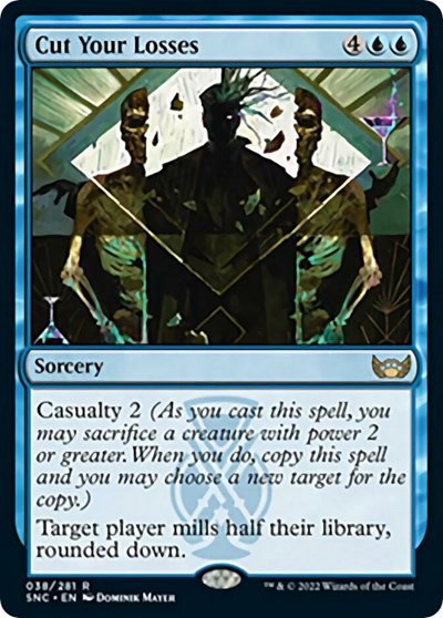 Cut Your Losses - Foil