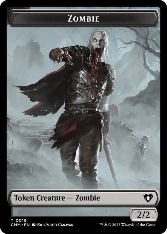 Zombie (0019) // Knight Double-Sided Token