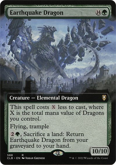 Earthquake Dragon - Foil