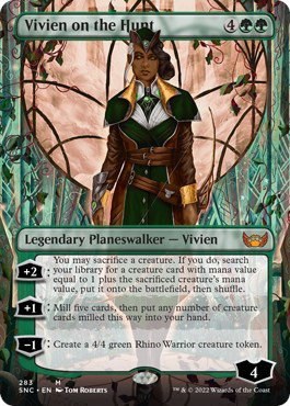 Vivien on the Hunt - Foil