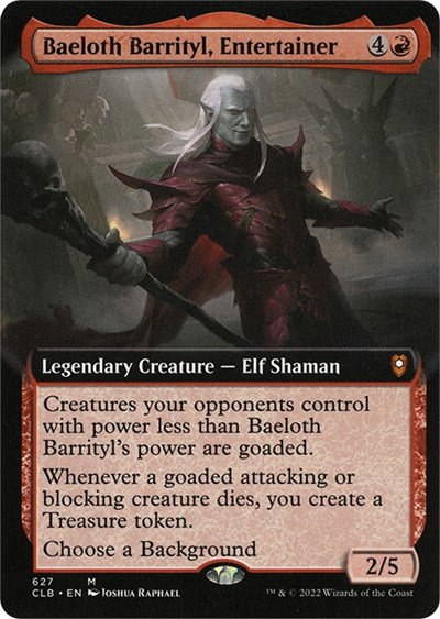 Baeloth Barrityl, Entertainer - Foil