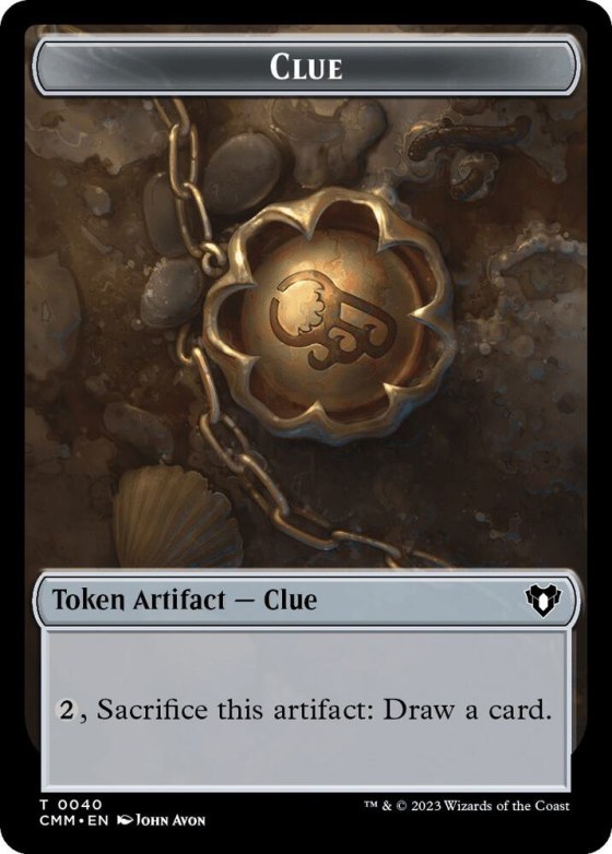 Clue // Cat (0005) Double-Sided Token