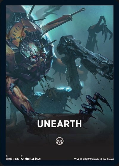 Unearth Theme Card - Normal Unearth Theme Card