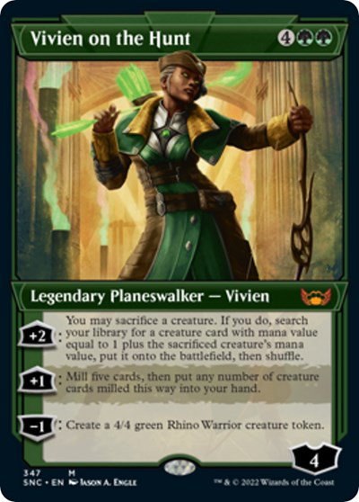 Vivien on the Hunt - Foil