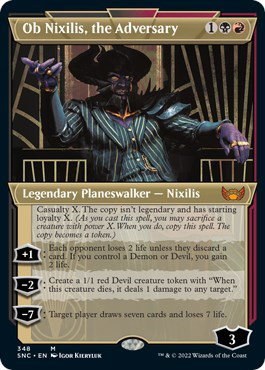 Ob Nixilis, the Adversary - Foil