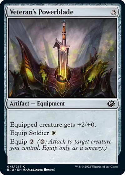 Veteran's Powerblade - Foil