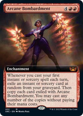 Arcane Bombardment - Foil
