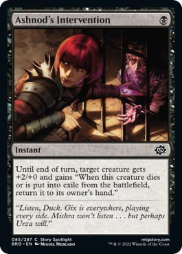 Ashnod's Intervention - Foil