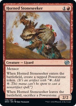 Horned Stoneseeker - Foil