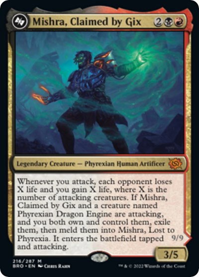 Mishra, Claimed by Gix - Foil