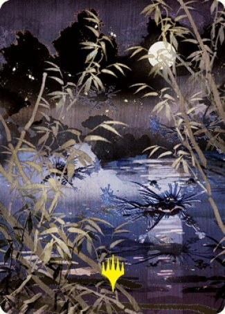 Swamp (297) Art Card - Gold Stamped Signature