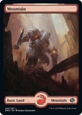 Mountain (284) - Full Art - Foil