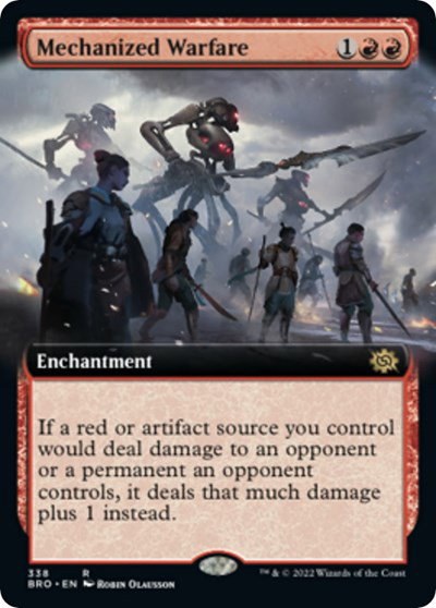 Mechanized Warfare - Foil