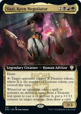 Vazi, Keen Negotiator - Foil
