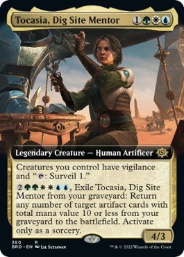 Tocasia, Dig Site Mentor