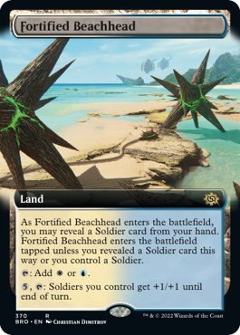 Fortified Beachhead - Foil