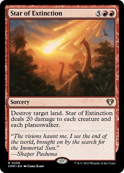 Star of Extinction - Foil