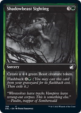 Shadowbeast Sighting - Foil
