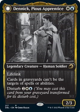 Dennick, Pious Apprentice - Foil