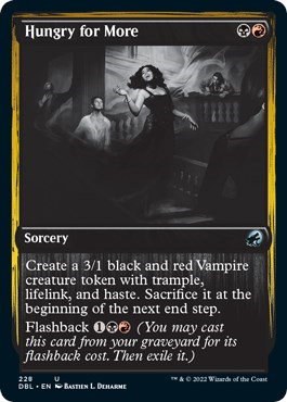 Hungry for More - Foil
