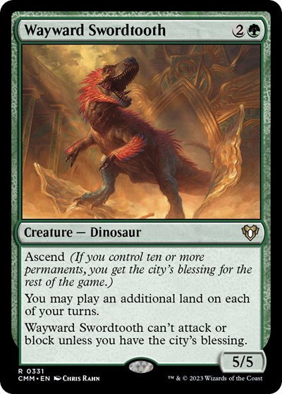 Wayward Swordtooth - Foil